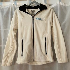 VAIL fleece zip up sweater